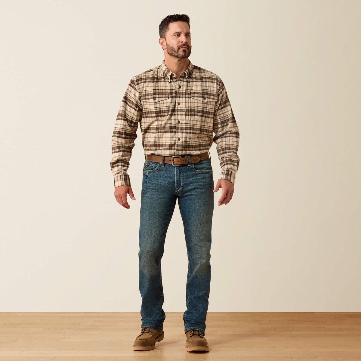 Ariat Great Value Men's Slim Fit Work Pants - Rebar Denim