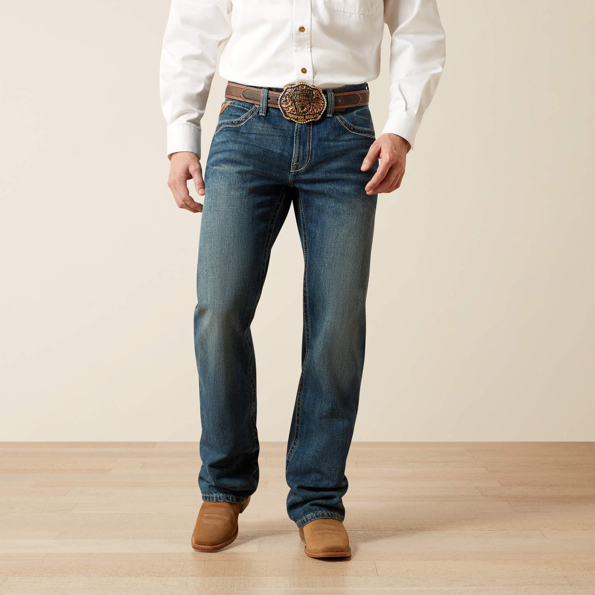 Ariat Discount M4 Relaxed Boundary Boot Cut Jeans