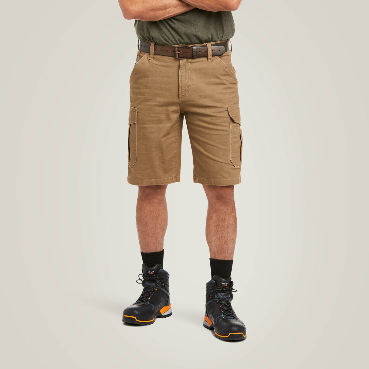 Ariat Deals Rebar DuraStretch Made Tough Cargo 11" Short
