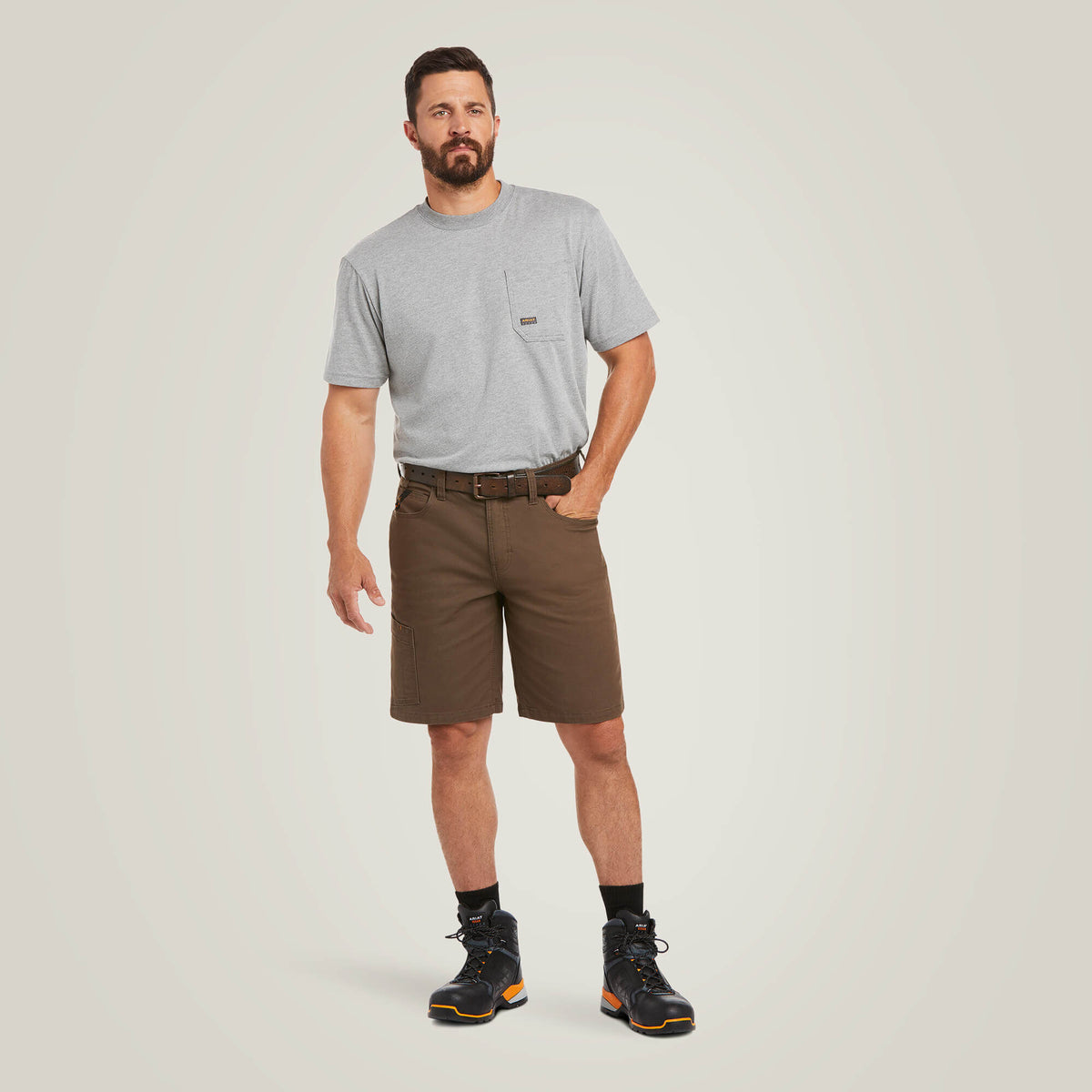 Ariat Quality Rebar DuraStretch Made Tough 10" Short