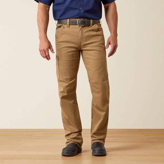 Ariat Recommended Rebar M4 Relaxed DuraStretch Washed Twill Dungaree Boot Cut Pant