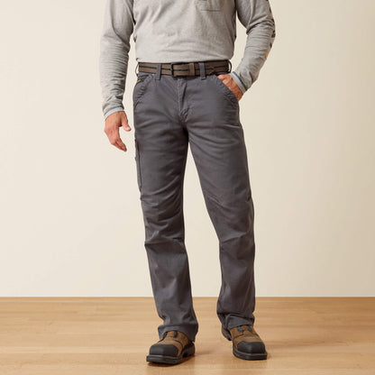 Ariat Hot Sale Rebar M4 Relaxed DuraStretch Washed Twill Dungaree Boot Cut Pant