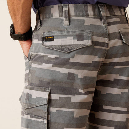 Ariat Top Pick Rebar DuraStretch Made Tough Cargo 11" Short