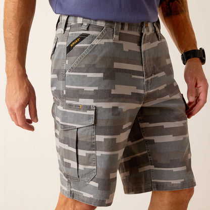 Ariat Top Pick Rebar DuraStretch Made Tough Cargo 11" Short