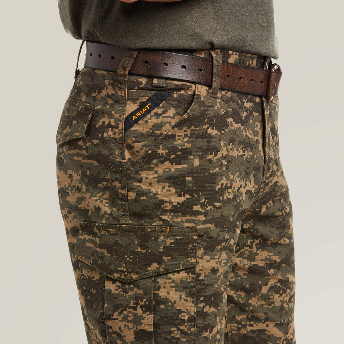 Ariat Top Pick Rebar DuraStretch Made Tough Cargo 11" Short