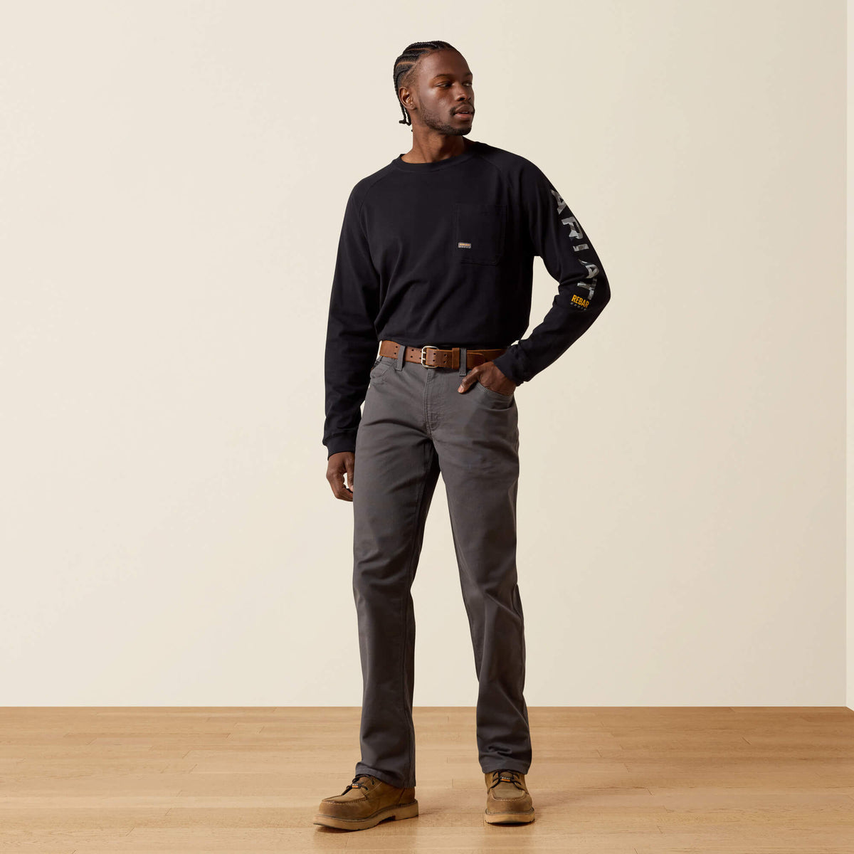 Ariat Signature Rebar M5 Straight DuraStretch Made Tough Straight Pant