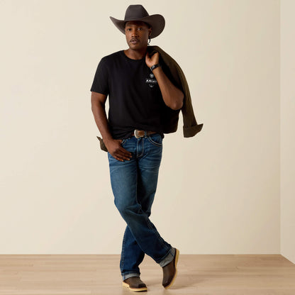 Ariat Featured Ariat Wooden Diamond Flag Classic Fit T-Shirt