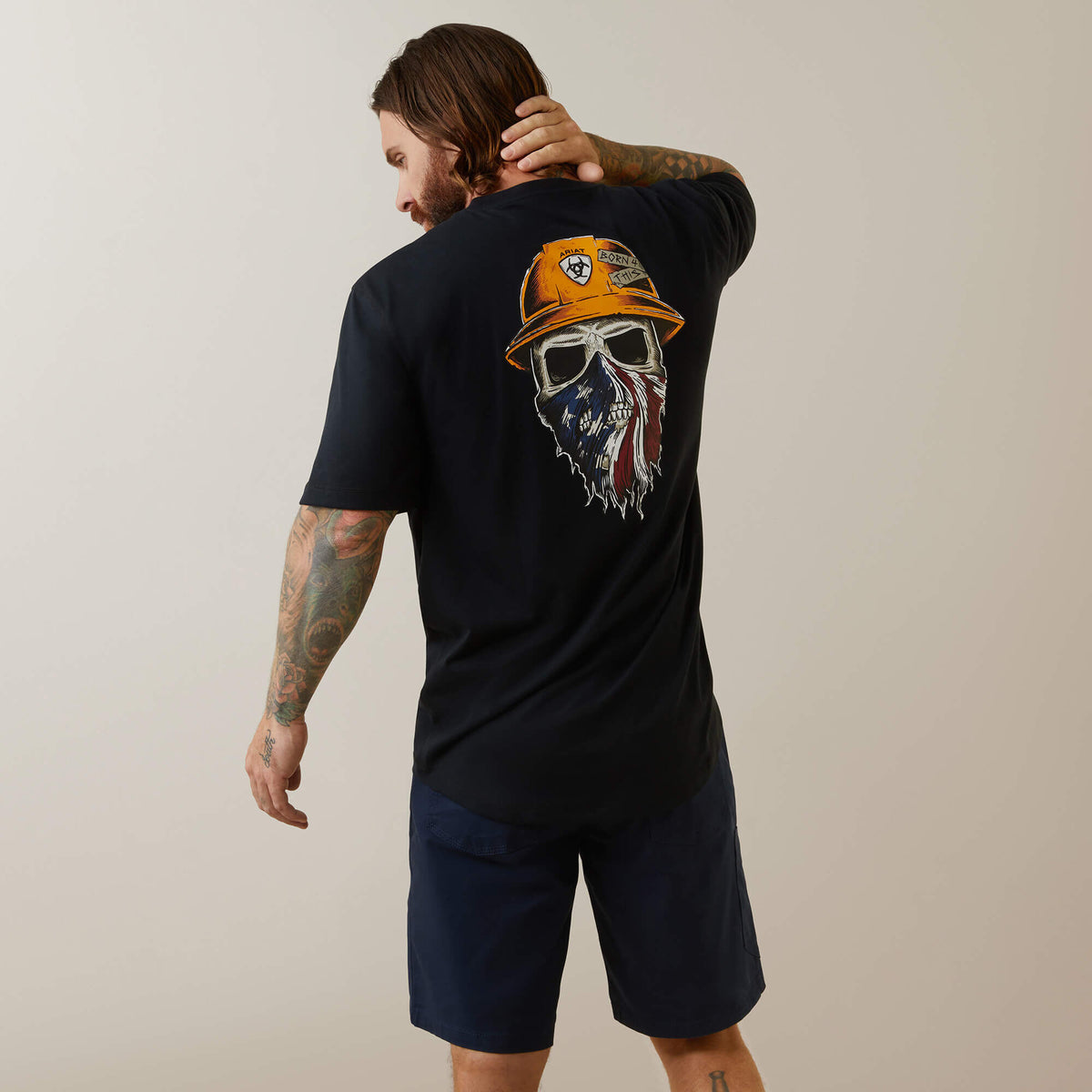 Ariat New Rebar Workman Born For This T-Shirt