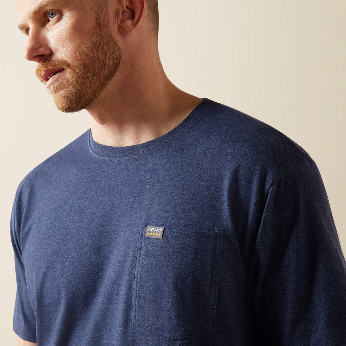 Ariat Featured Rebar Cotton Strong Standard Pocket T-Shirt