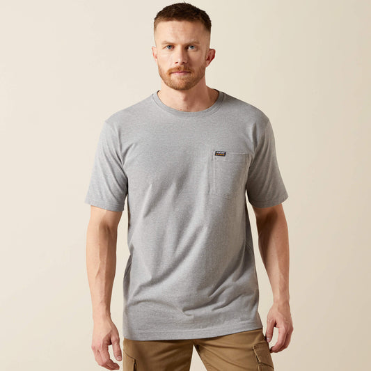 Ariat Featured Rebar Cotton Strong Standard Pocket T-Shirt
