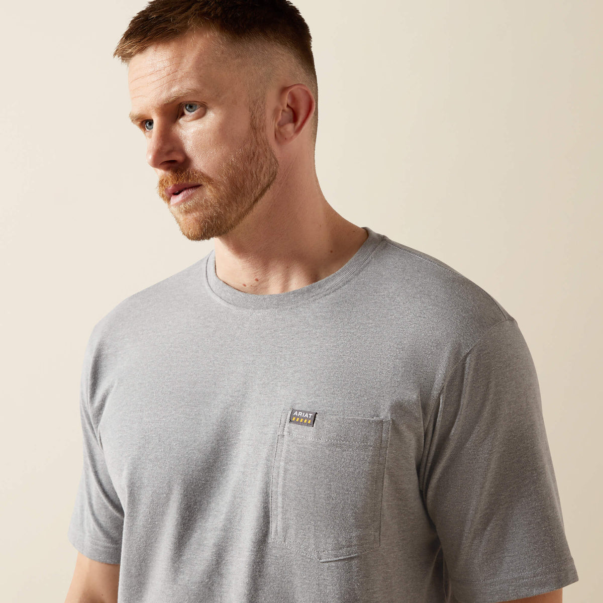 Ariat Featured Rebar Cotton Strong Standard Pocket T-Shirt