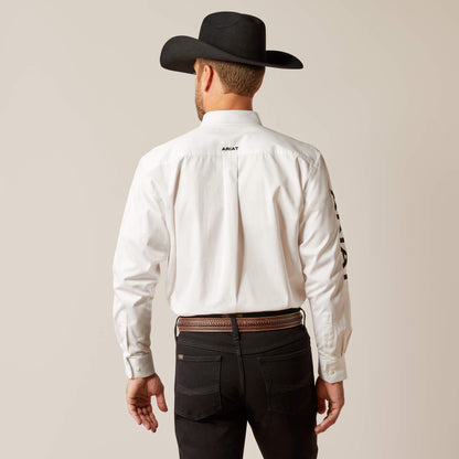 Ariat Value Team Logo Twill Classic Fit Shirt