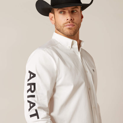 Ariat Value Team Logo Twill Classic Fit Shirt