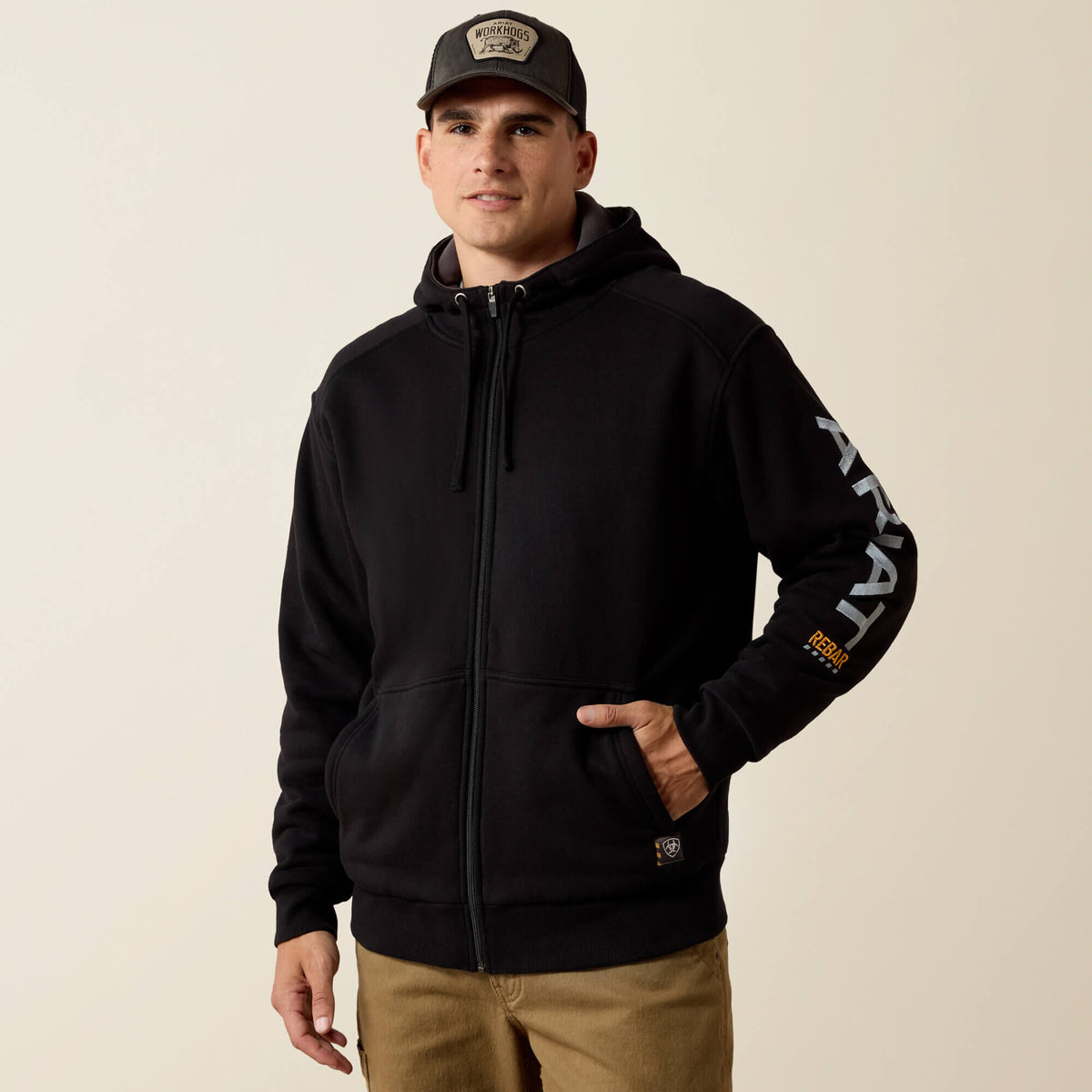 Ariat Hot Sale Rebar All-Weather Full Zip Hoodie