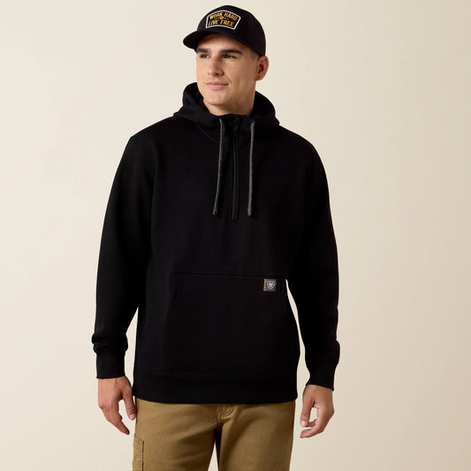 Ariat Exclusive Rebar Workman 1/4 Zip Hoodie