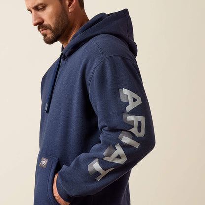 Ariat Quality Rebar Lightweight Logo Hoodie