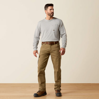 Ariat Classic Rebar M4 Relaxed Made Tough Cargo Straight Pant