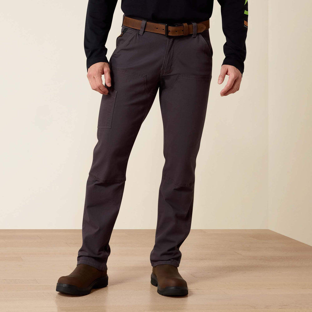 Ariat Great Value Rebar M4 Relaxed DuraStretch Made Tough Double Front Straight Pant