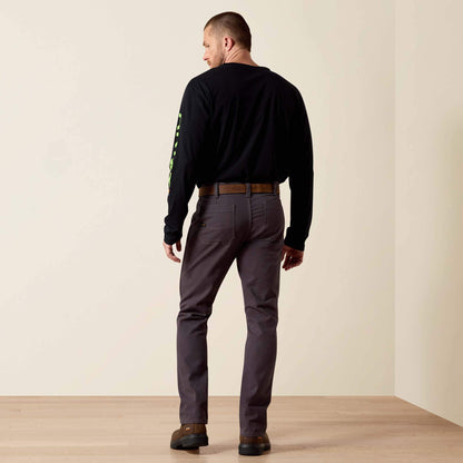 Ariat Great Value Rebar M4 Relaxed DuraStretch Made Tough Double Front Straight Pant
