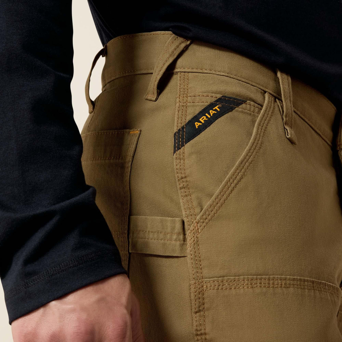Ariat Essential Rebar M4 Relaxed DuraStretch Made Tough Double Front Straight Pant