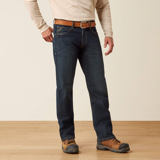 Ariat Everyday Rebar M4 Relaxed DuraStretch Basic Stackable Straight Leg Jean