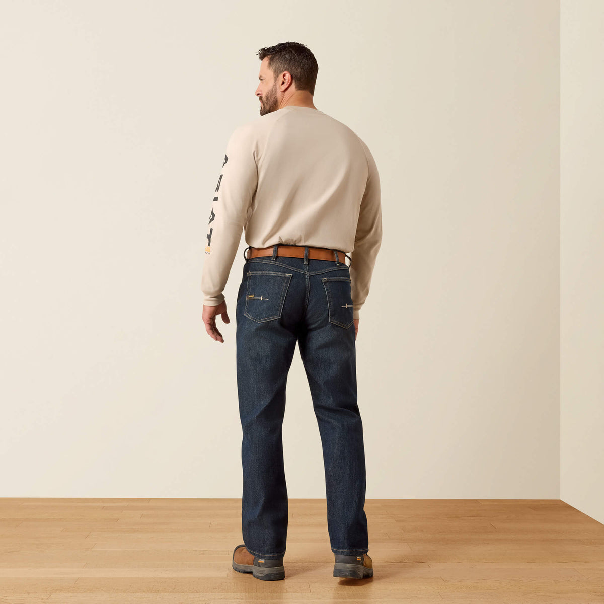 Ariat Everyday Rebar M4 Relaxed DuraStretch Basic Stackable Straight Leg Jean