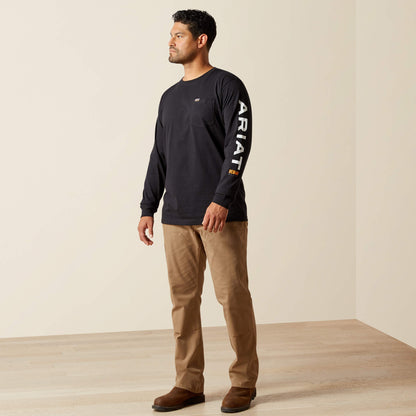 Ariat Value Rebar Cotton Strong Standard Logo Pocket T-Shirt