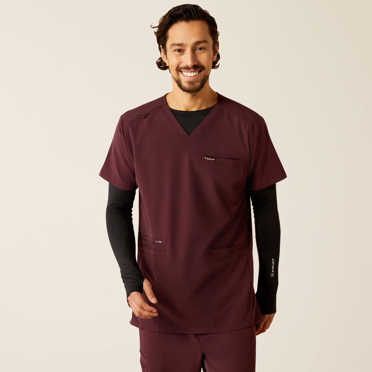 Ariat Customer Favorite Derham 6 Pocket Scrub Top