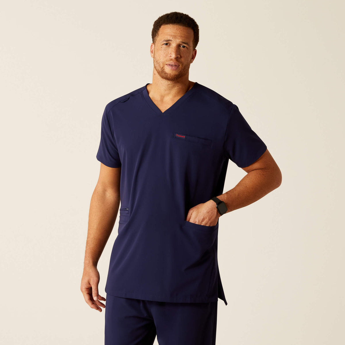 Ariat Customer Favorite Derham 6 Pocket Scrub Top