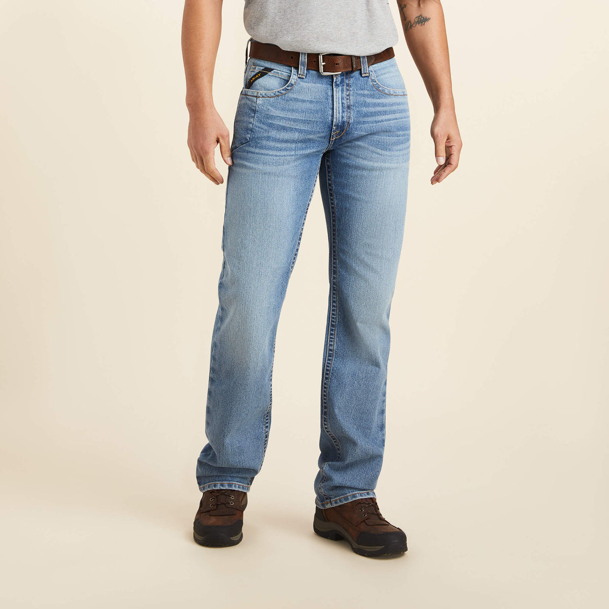 Ariat Exclusive Rebar M5 Straight DuraStretch Edge Straight Leg Jean
