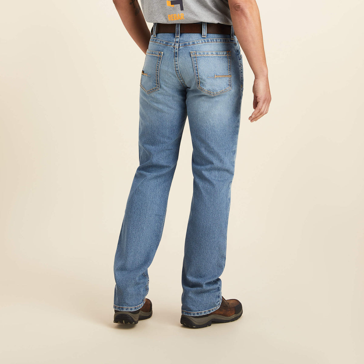 Ariat Exclusive Rebar M5 Straight DuraStretch Edge Straight Leg Jean