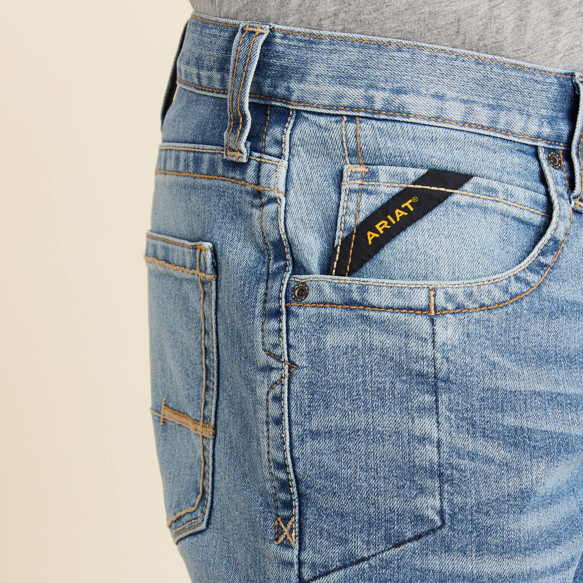 Ariat Exclusive Rebar M5 Straight DuraStretch Edge Straight Leg Jean