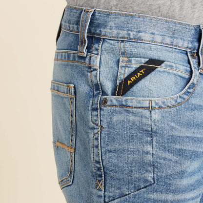 Ariat Exclusive Rebar M5 Straight DuraStretch Edge Straight Leg Jean