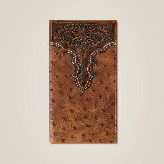 Ariat Value Ostrich Rodeo Wallet