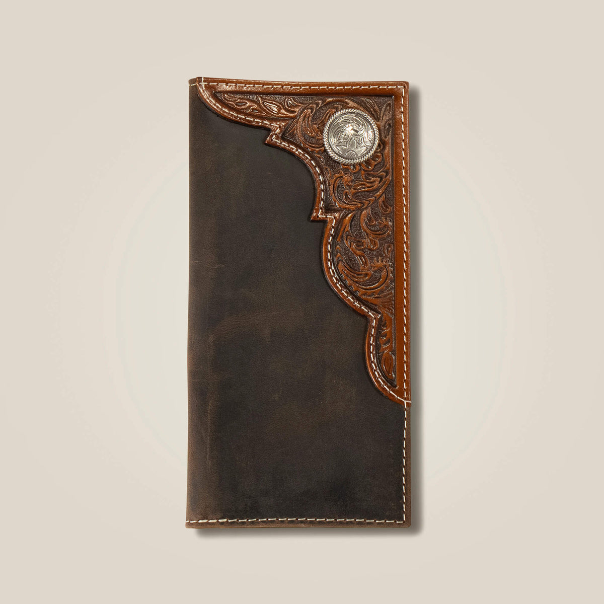 Ariat Featured Filigree corner rodeo wallet