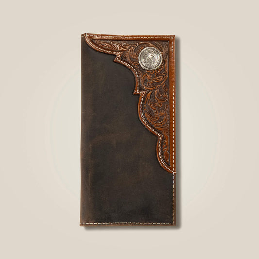 Ariat Featured Filigree corner rodeo wallet