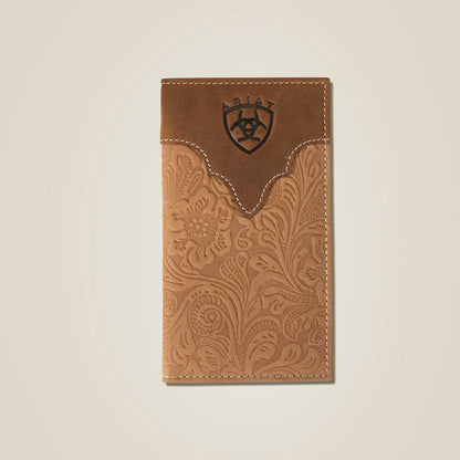 Ariat New Tooled Leather Rodeo Wallet