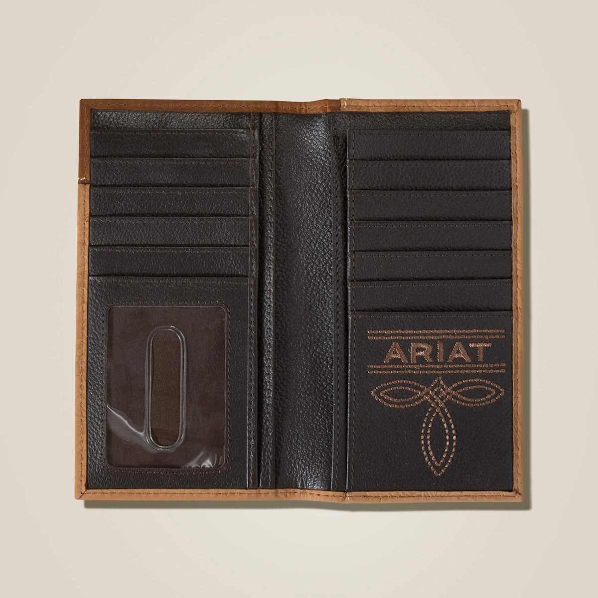 Ariat New Tooled Leather Rodeo Wallet
