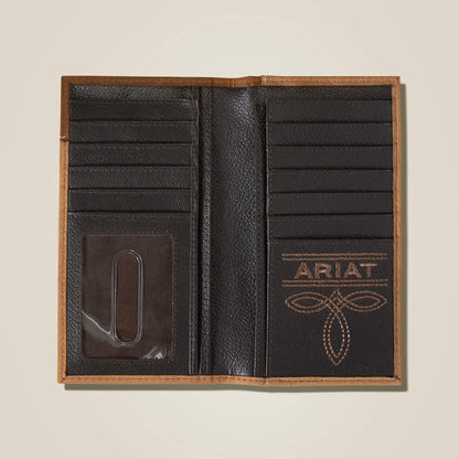 Ariat New Tooled Leather Rodeo Wallet