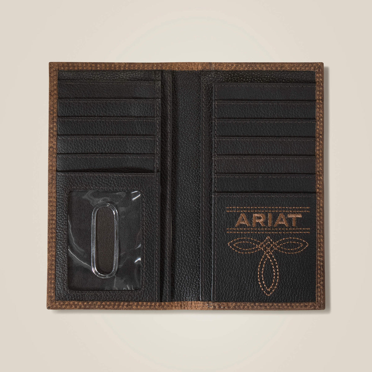 Ariat Value Pebble Leather Rodeo Wallet