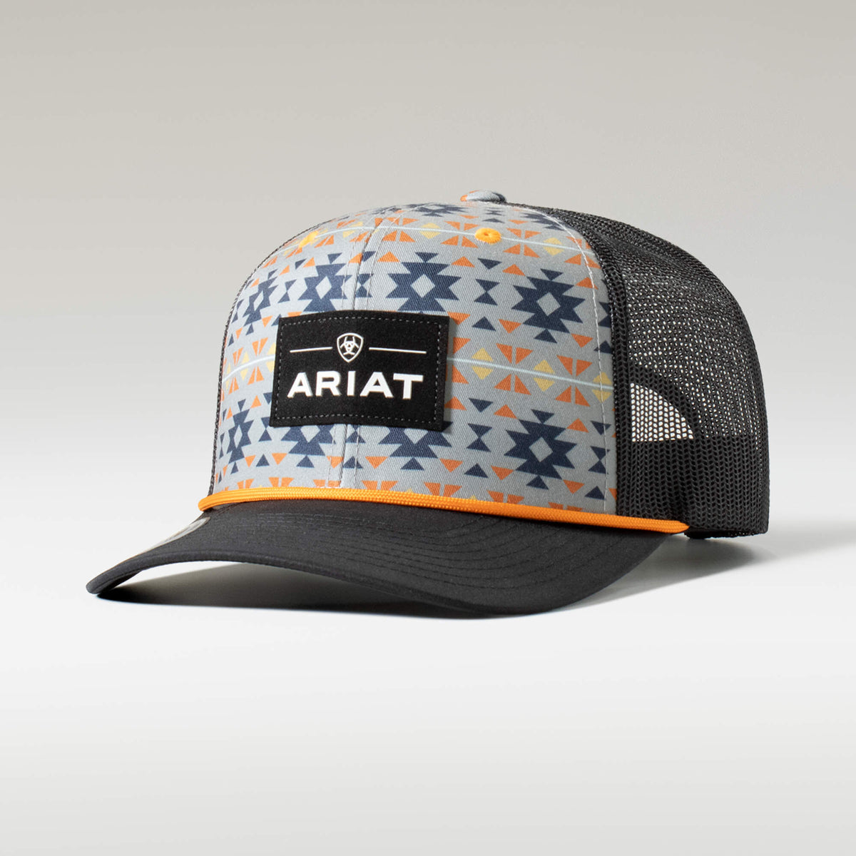 Ariat Best Seller Geo Top Rope Cap