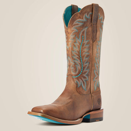 Ariat Hot Sale Frontier Tilly Wide Square Toe Western Boot
