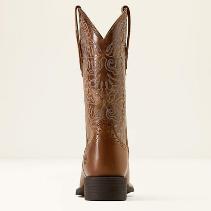Ariat Featured Round Up Remuda Wide Square Toe Western Boot