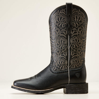 Ariat Smart Buy Round Up Remuda Wide Square Toe Western Boot