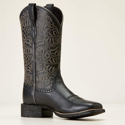 Ariat Smart Buy Round Up Remuda Wide Square Toe Western Boot