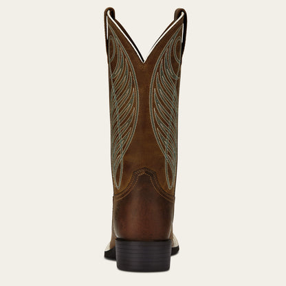 Ariat Signature Round Up Wide Square Toe Western Boot