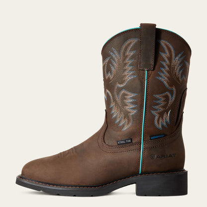 Ariat Smart Buy Krista Waterproof Steel Toe Work Boot