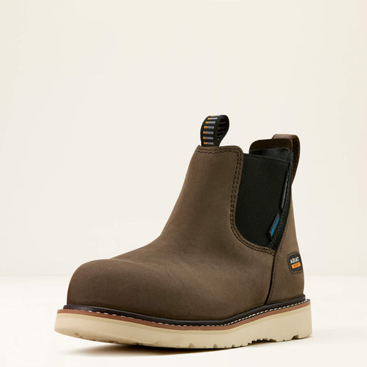 Ariat Trusted Rebar Wedge Chelsea Waterproof Composite Toe Work Boot