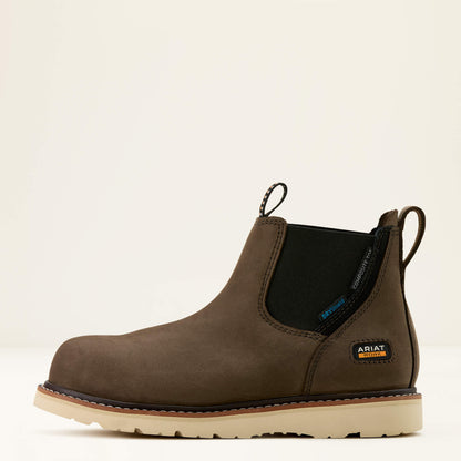 Ariat Trusted Rebar Wedge Chelsea Waterproof Composite Toe Work Boot