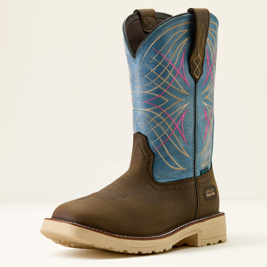 Ariat Deals Activator Waterproof Wide Square Toe Work Boot